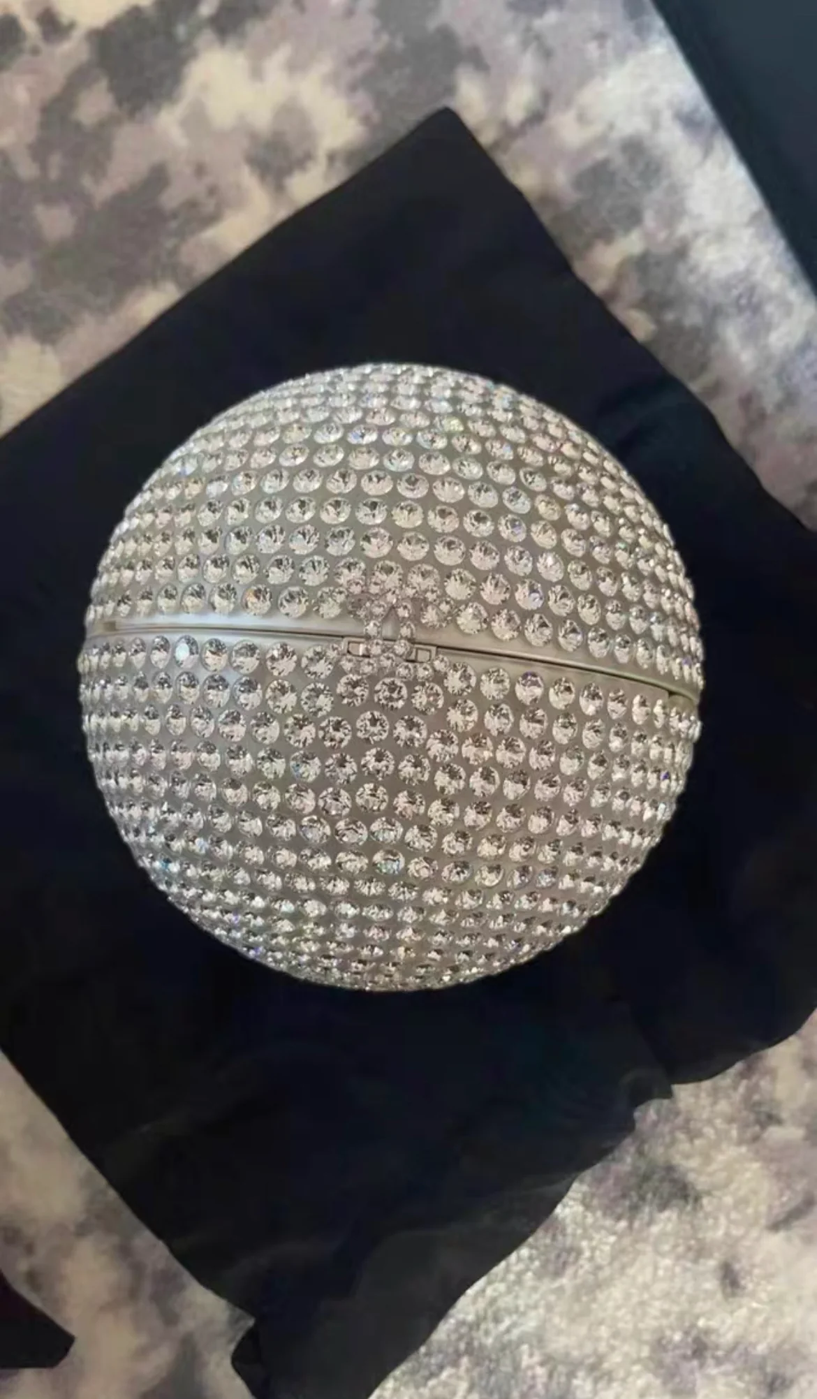 Chanel Runway Round Crystal Ball evening bag - Image 7