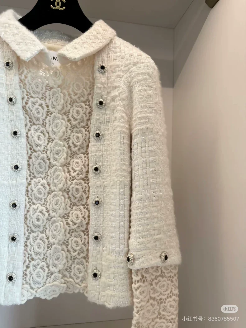 Chanel Pre-Fall 2015 Paris-Salzburg ecru tweed jacket - Image 3
