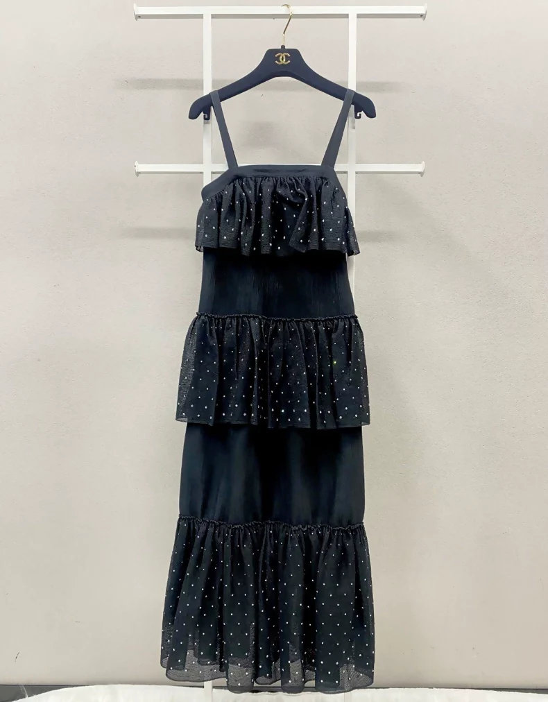 Chanel black dress