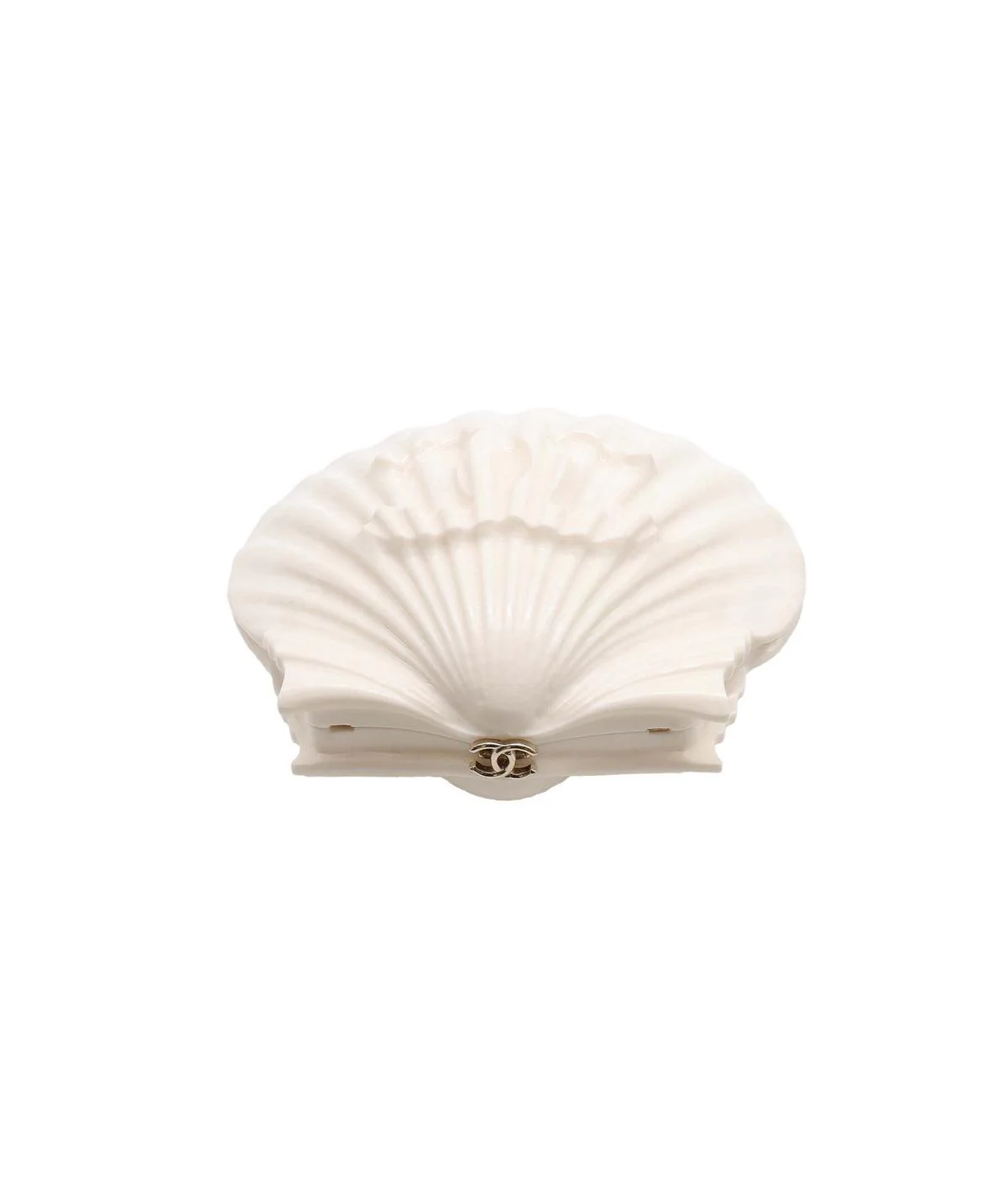 Chanel shell minaudière clutch - Image 2