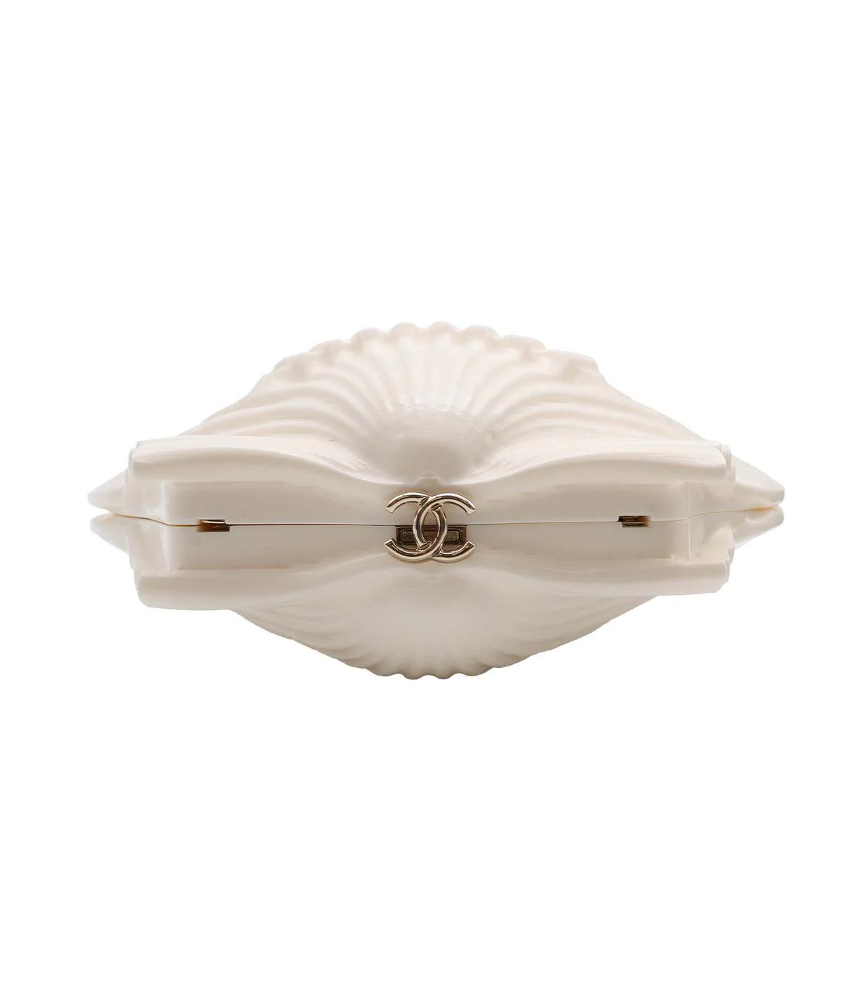 Chanel shell minaudière clutch - Image 3