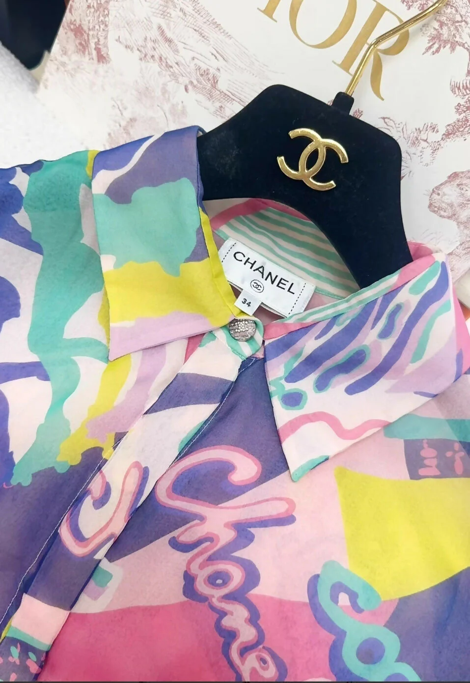 Chanel 24C Multicolor shirt - Image 2