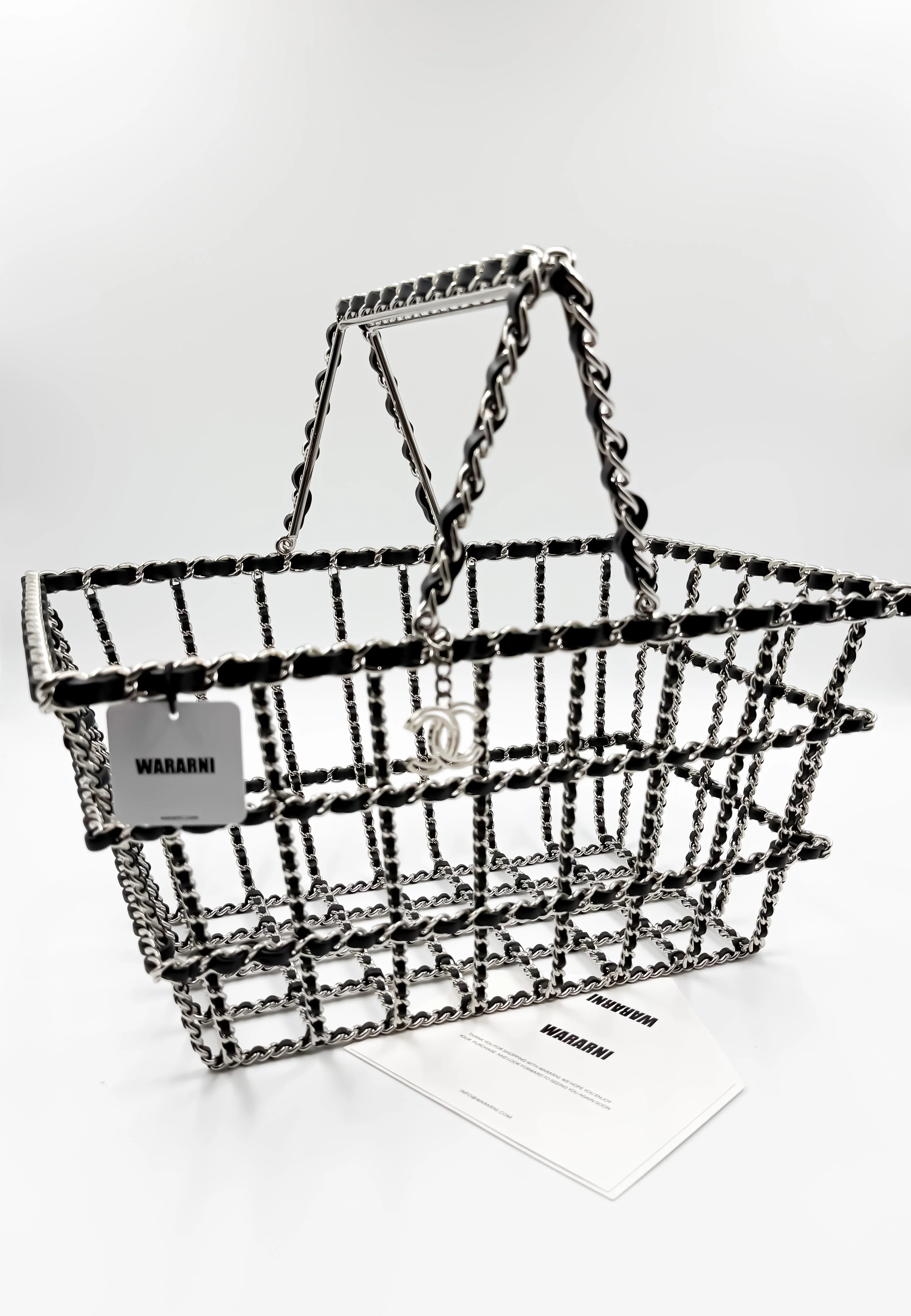 Chanel Shopping Basket Bag – Fall/Winter 2014 Medium Size - Image 3