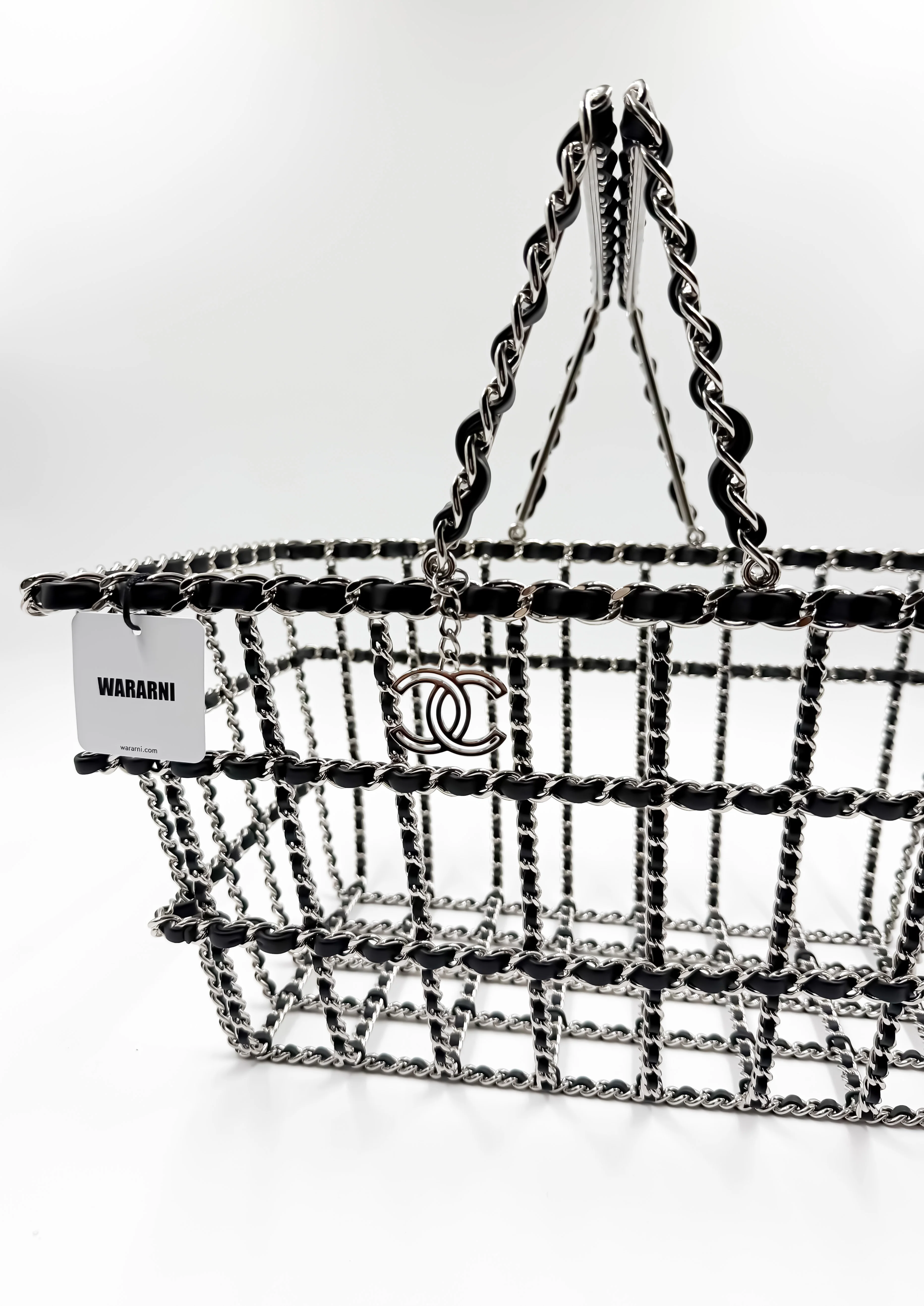 Chanel Shopping Basket Bag – Fall/Winter 2014 Medium Size - Image 4