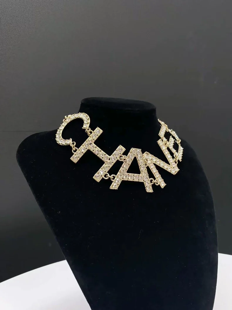 Chanel 19S signature rhinestone necklace - Image 2