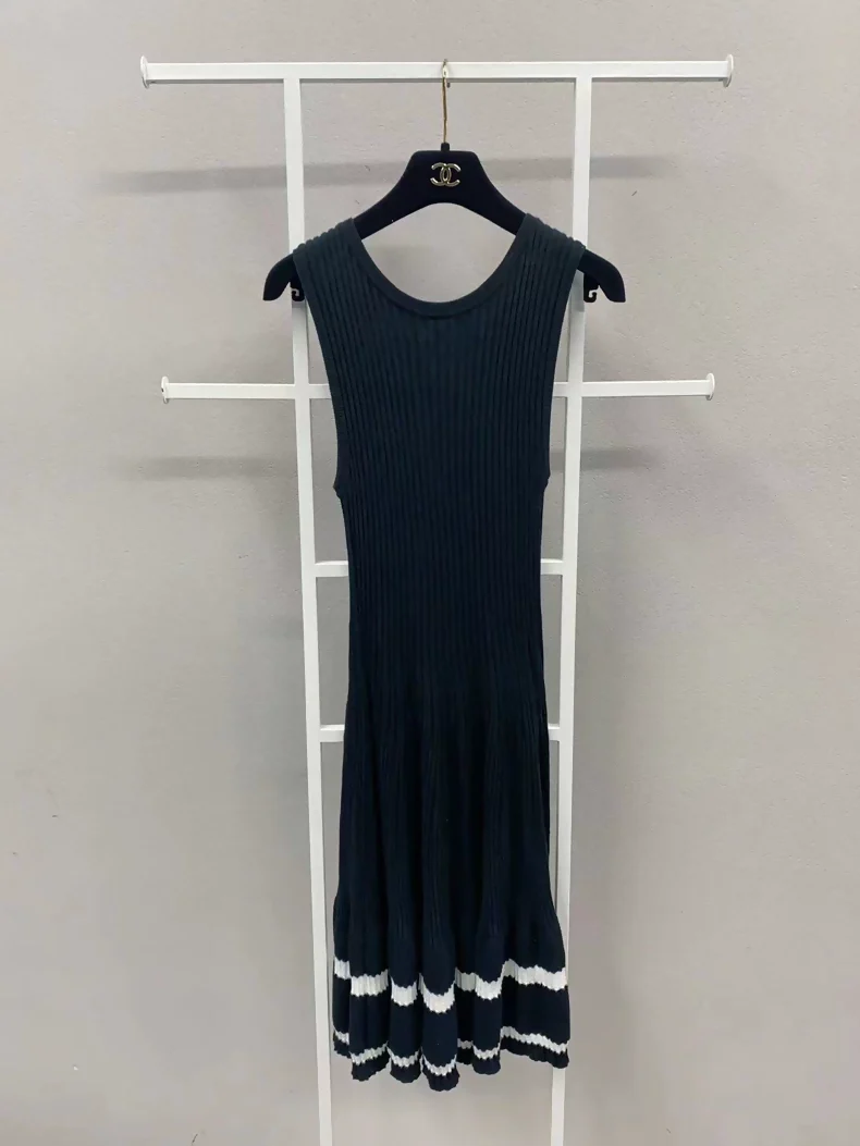 Chanel black dress