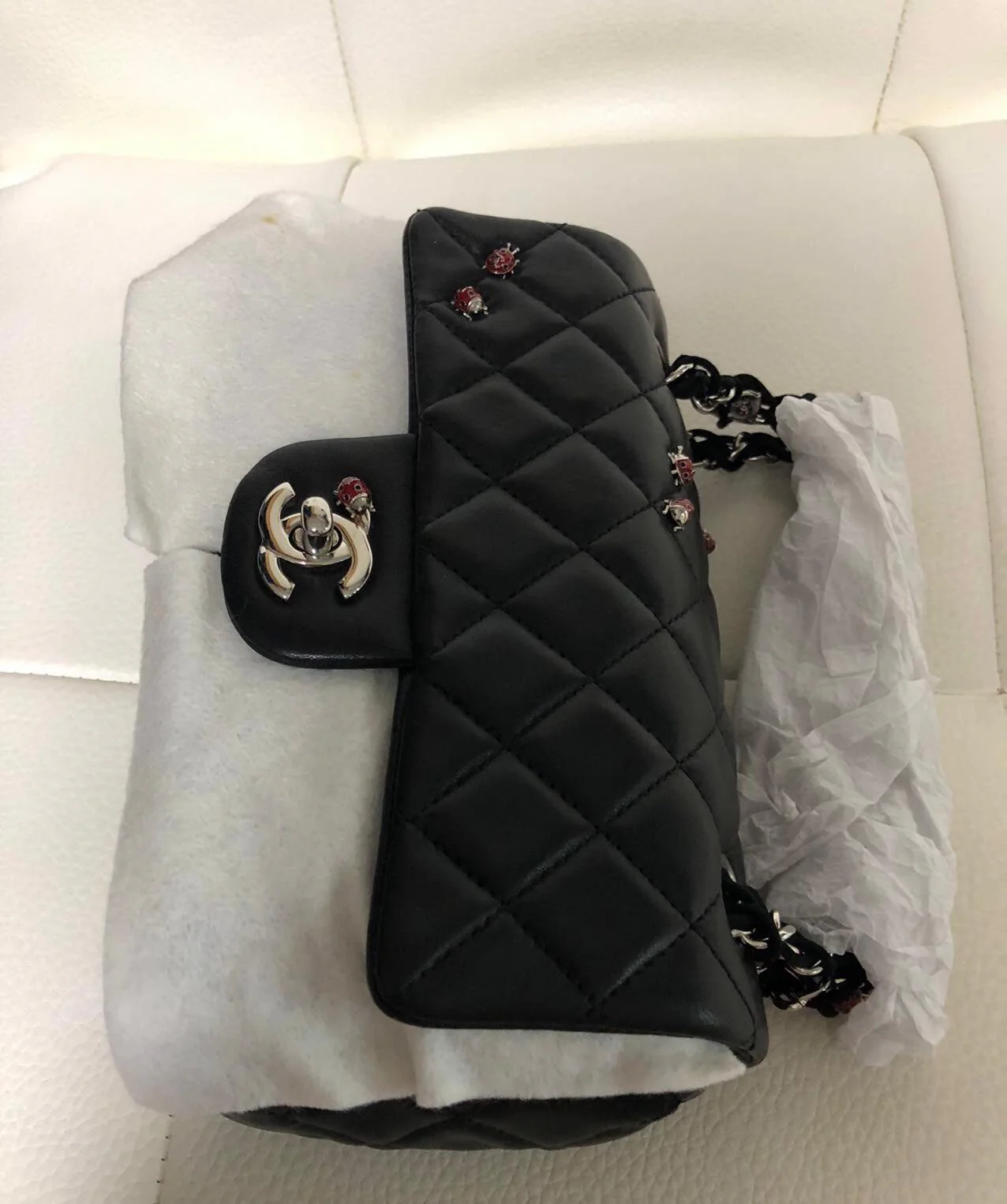Chanel Small Ladybug Flap Bag - Image 4
