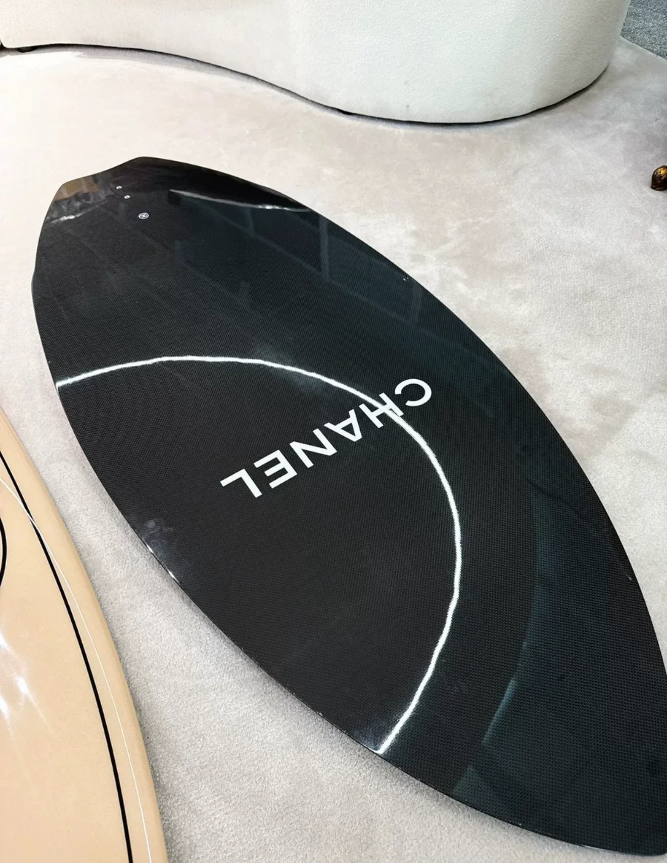 CHANEL Limited Edition Black Surfboard - Image 3