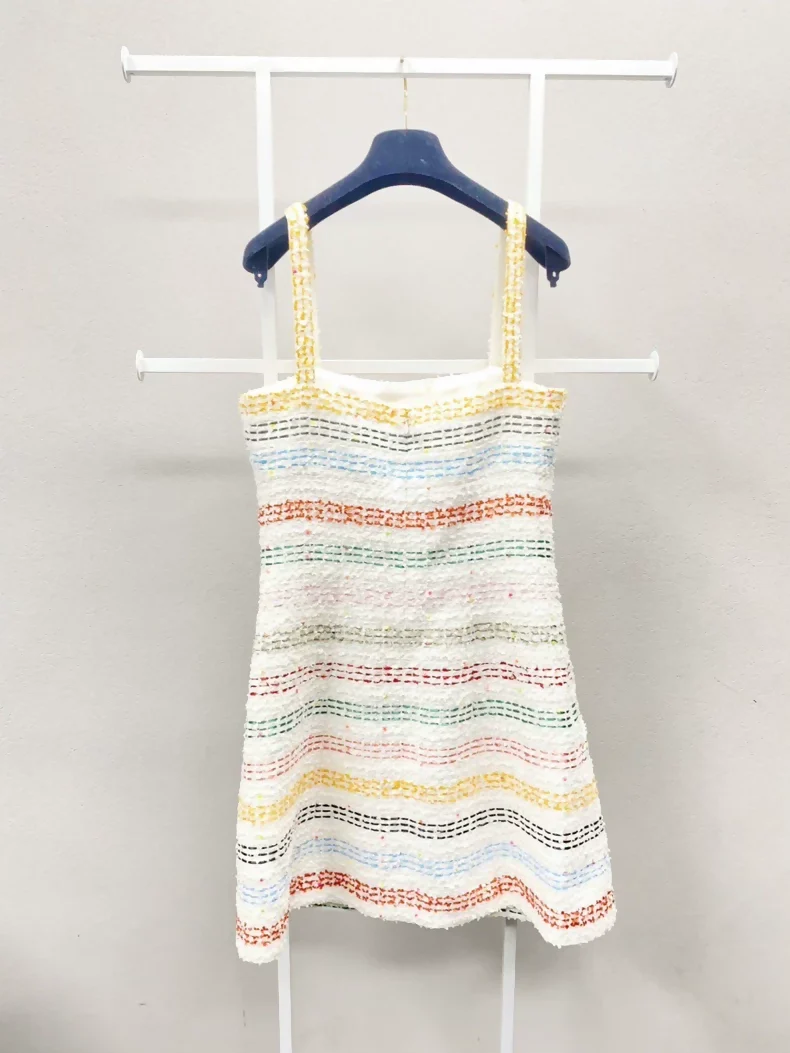 Chanel 19S Striped Dress