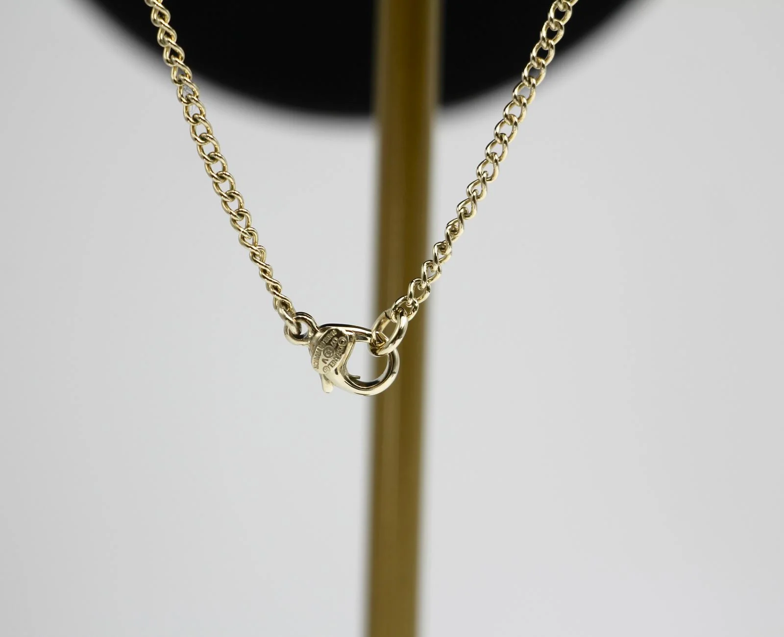 Chanel Vintage 07V Metallic Silver Cc Necklace - Image 9