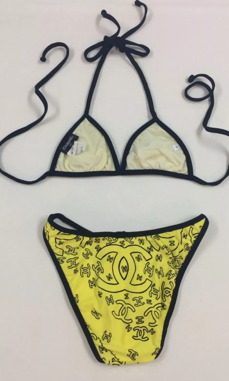 Chanel Vintage 1994 Iconic Logo Bikini Set — Ultra-Rare - Image 7