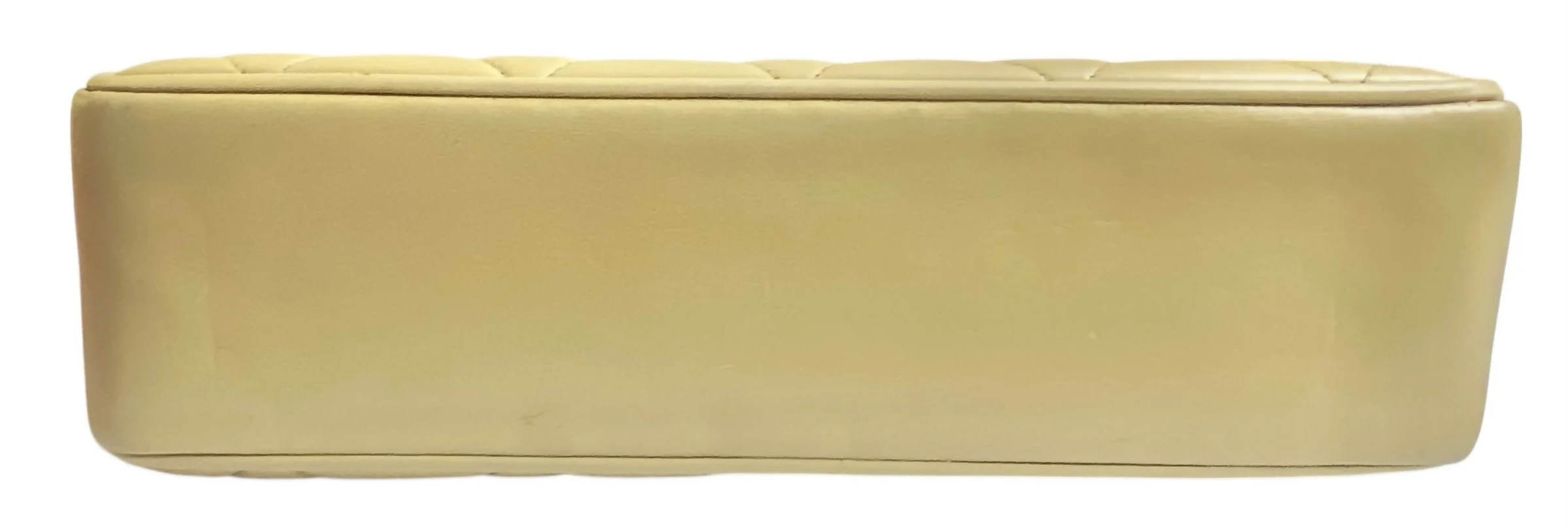 Chanel Vintage 24K CC Beige Lambskin Classic Timeless Tote Bag - Image 8