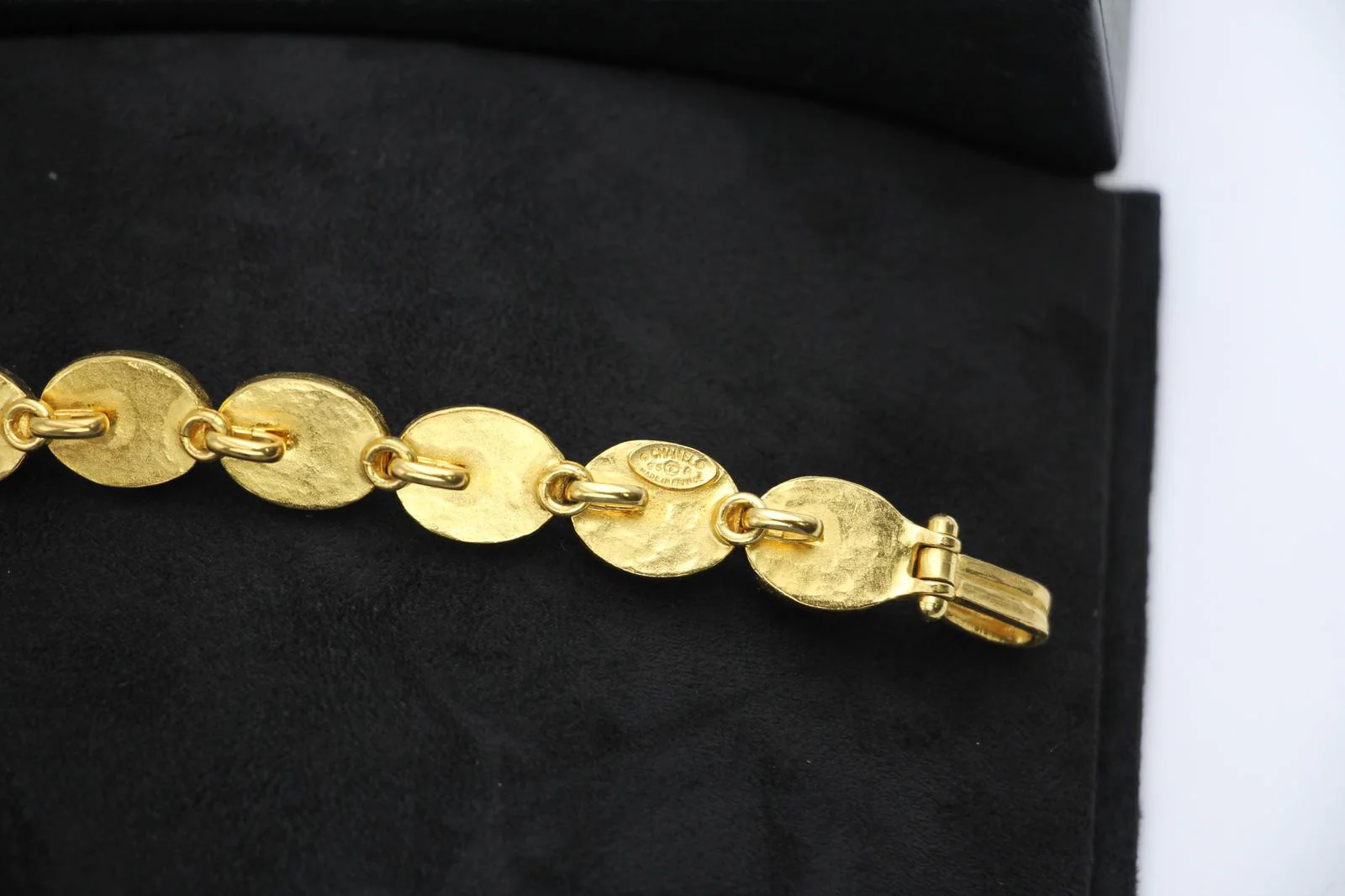 Chanel Vintage 95A Lapis Lazuli Bracelet - Image 14