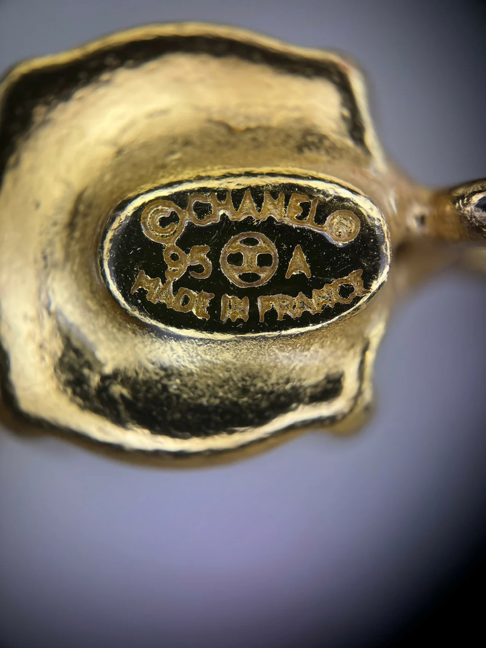 Chanel Vintage 95A Rhinestone Barbie Collarbone Bracelet - Image 8