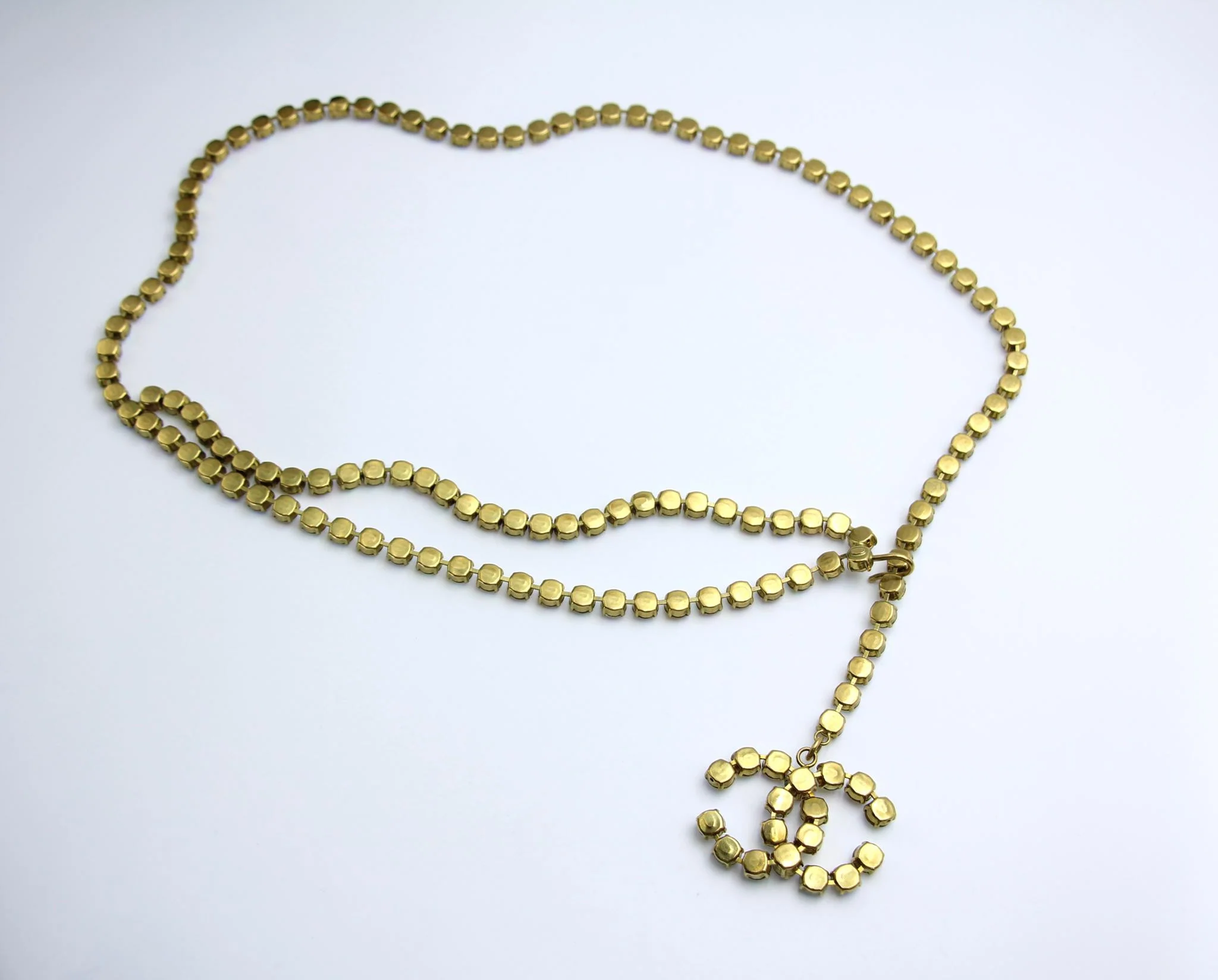 Chanel Vintage 95P Rhinestone Barbie Waist Chain - Image 10