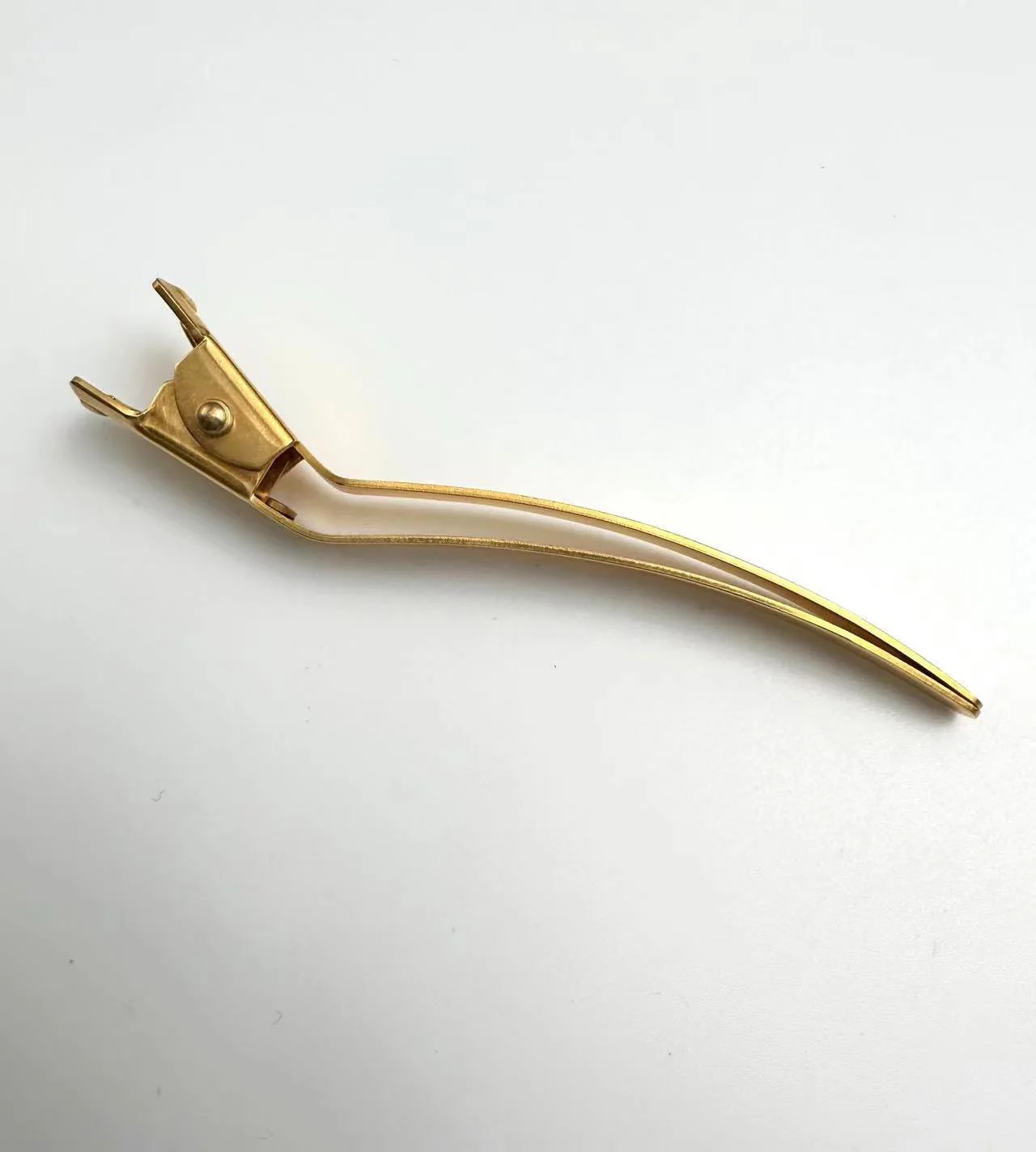 Chanel Vintage 96A Metal Hairpin With English Characters - Image 7