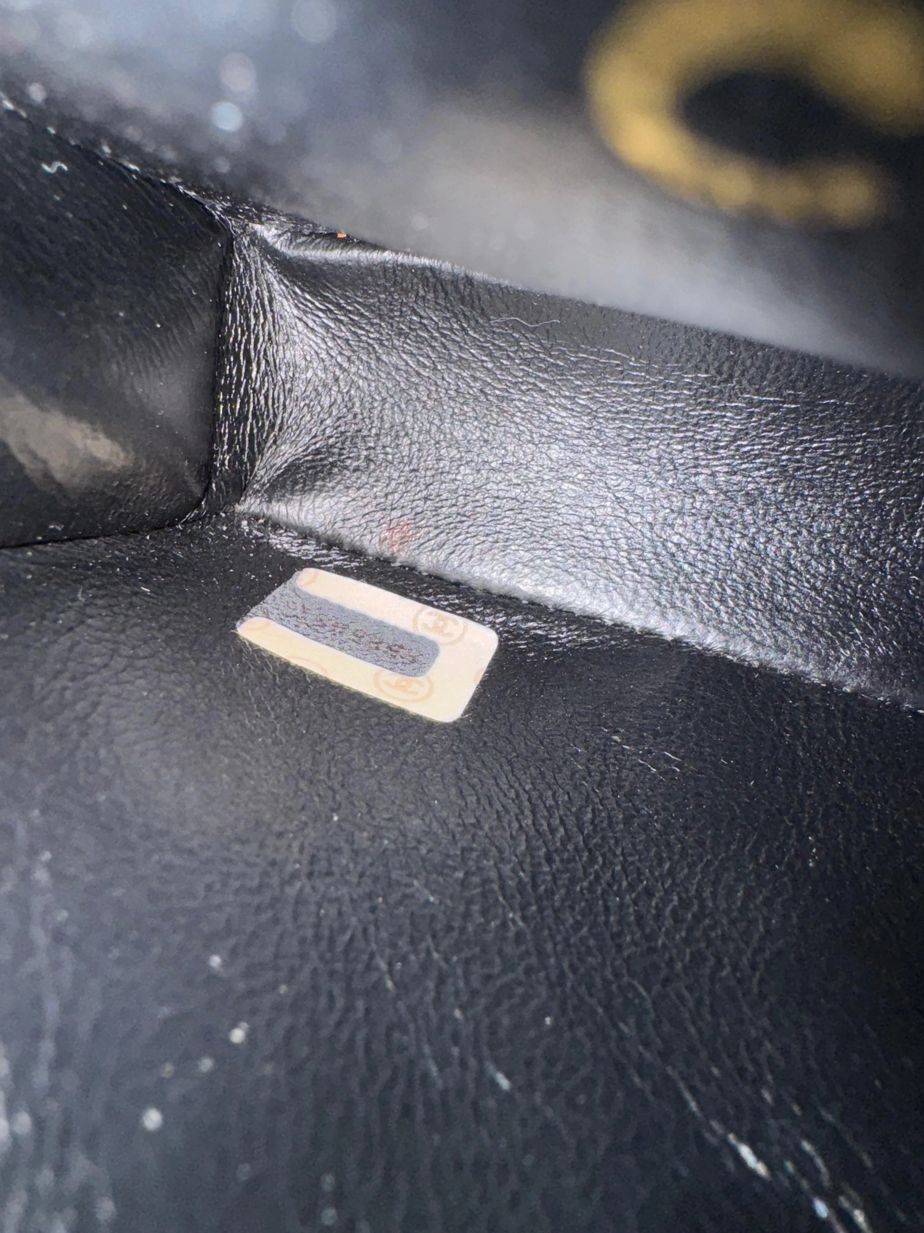 Chanel vintage Black velvet mini square flap bag with gold hardware - Image 16