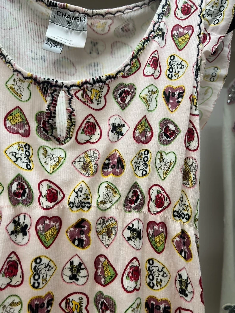 Chanel vintage graffiti top - Image 2