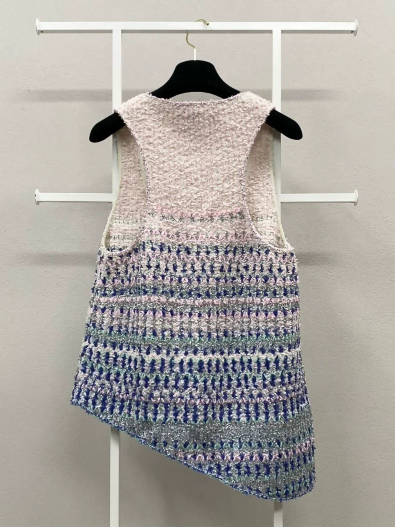 Chanel 18 Cascade Pink and Blue Gradient top - Image 2