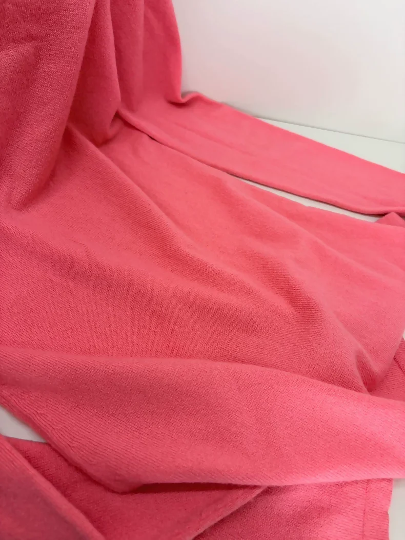 Chanel Watermelon Red Cashmere Turtleneck sweater - Image 4