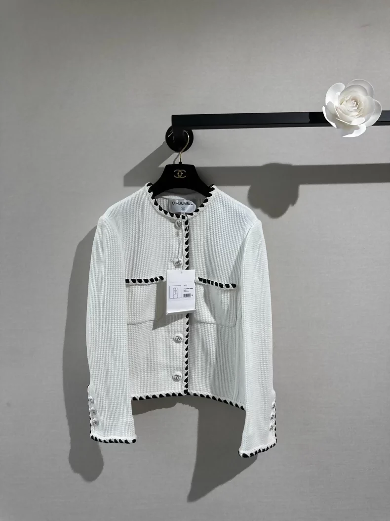 Chanel 21C white jacket