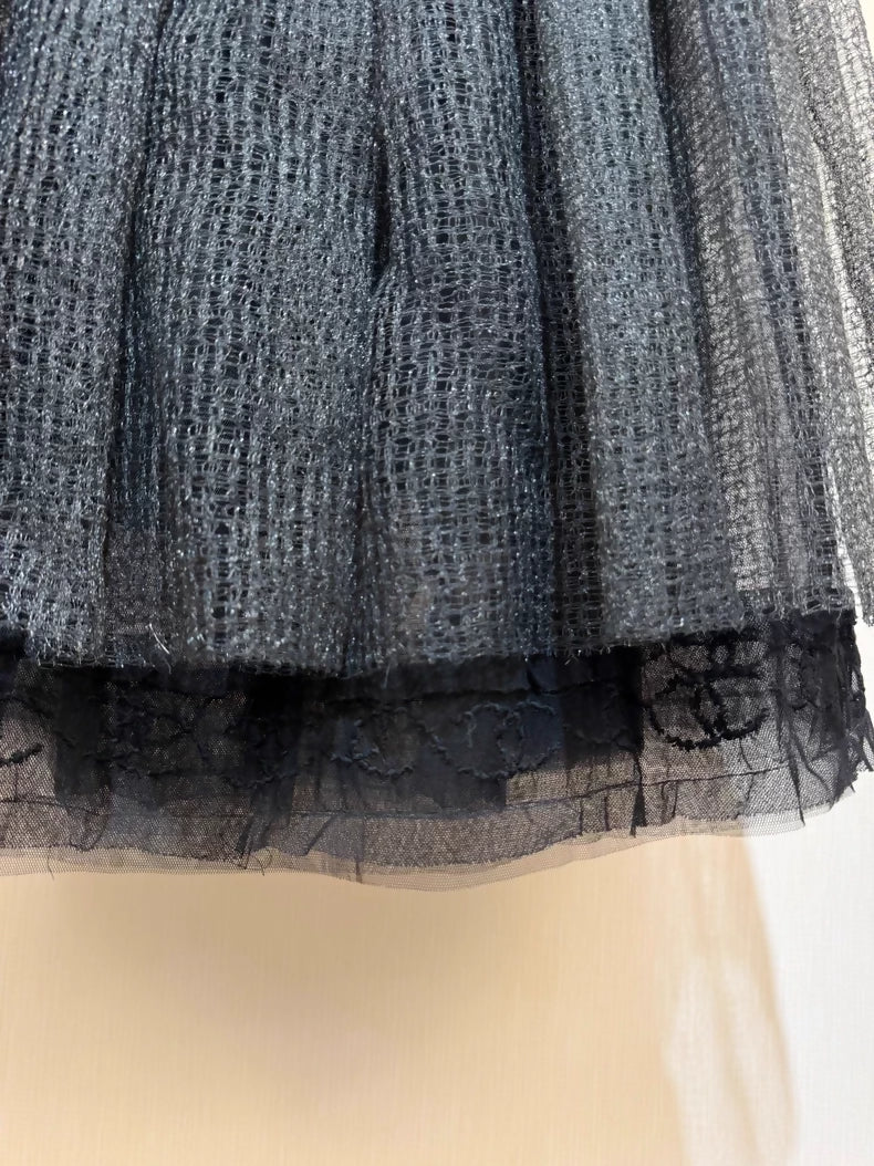 Chanel 11s black tulle skirt - Image 2