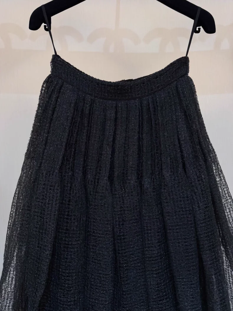 Chanel 11s black tulle skirt - Image 3