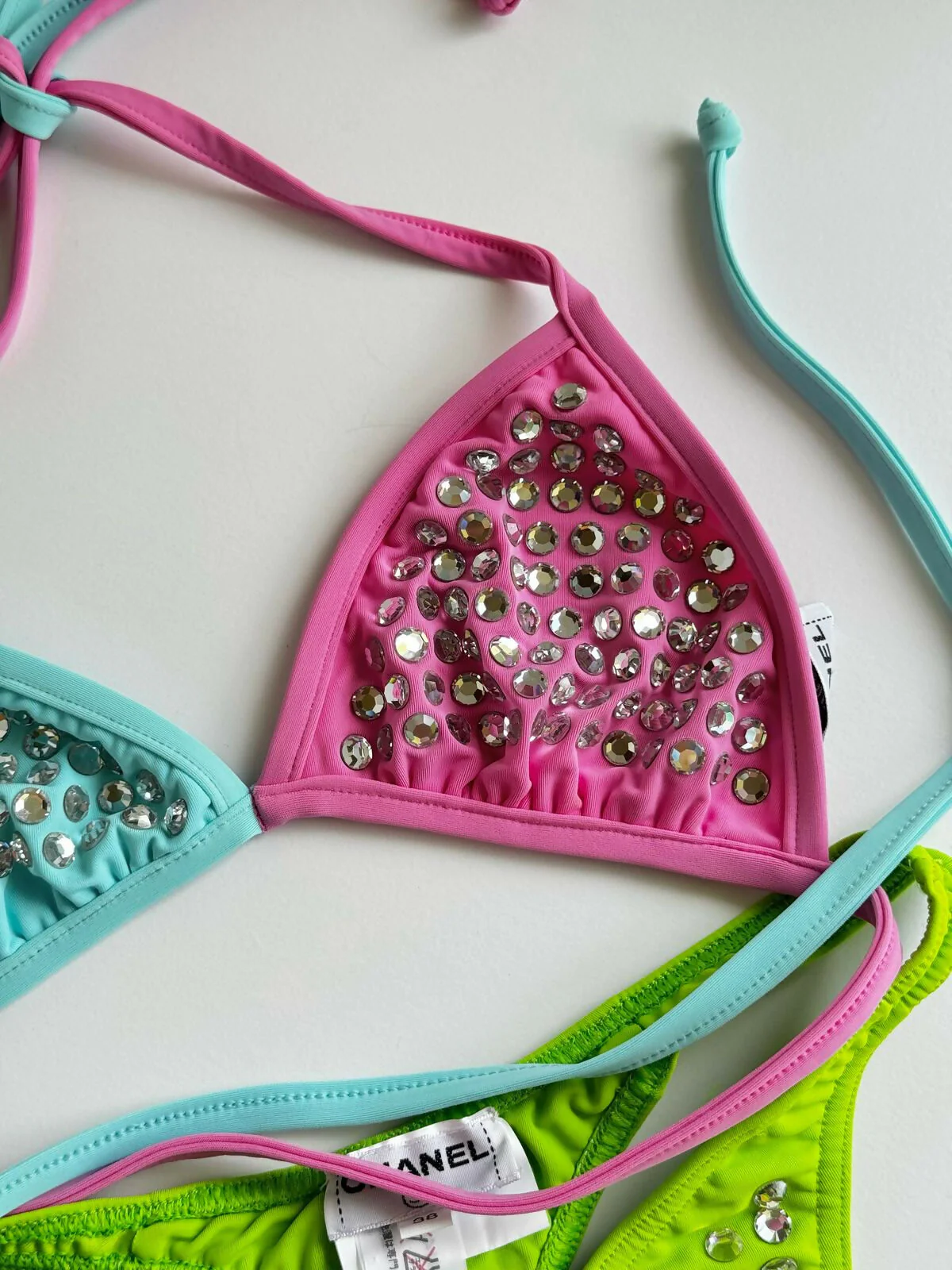 Chanel Vintage 1995 Barbie Crystal Bikini — Ultra-Rare Runway Icon - Image 8