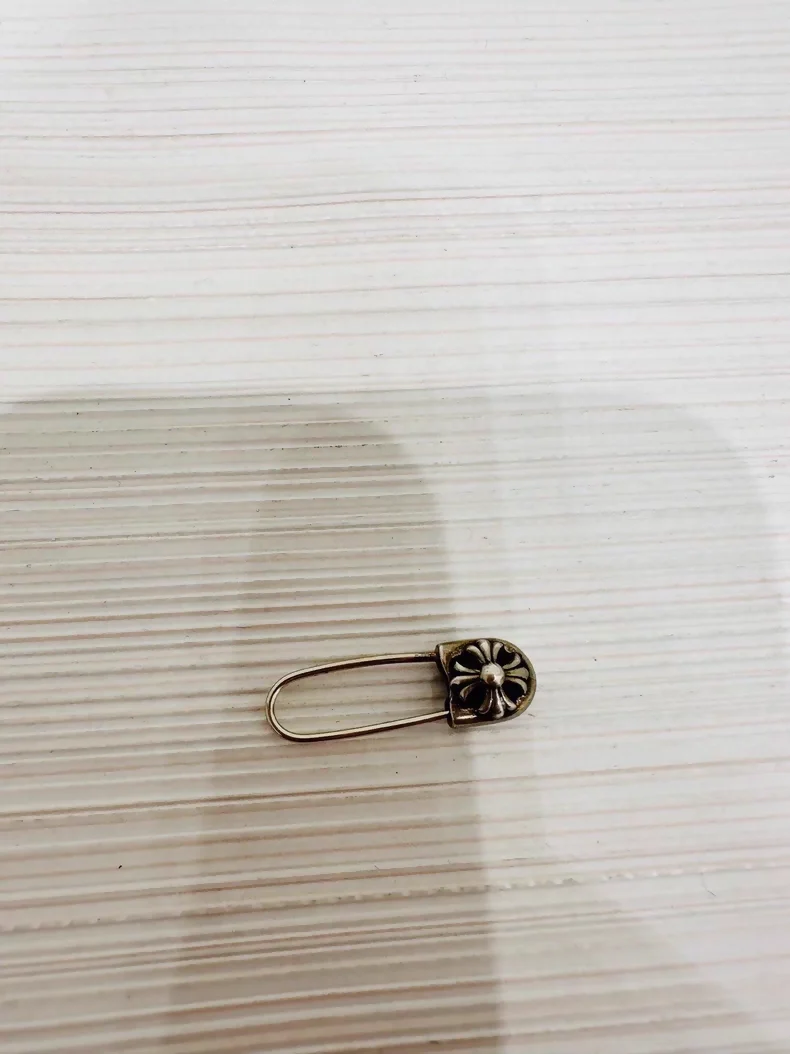 Chrome Hearts 925 Sterling Silver Brooch Earrings - Image 2