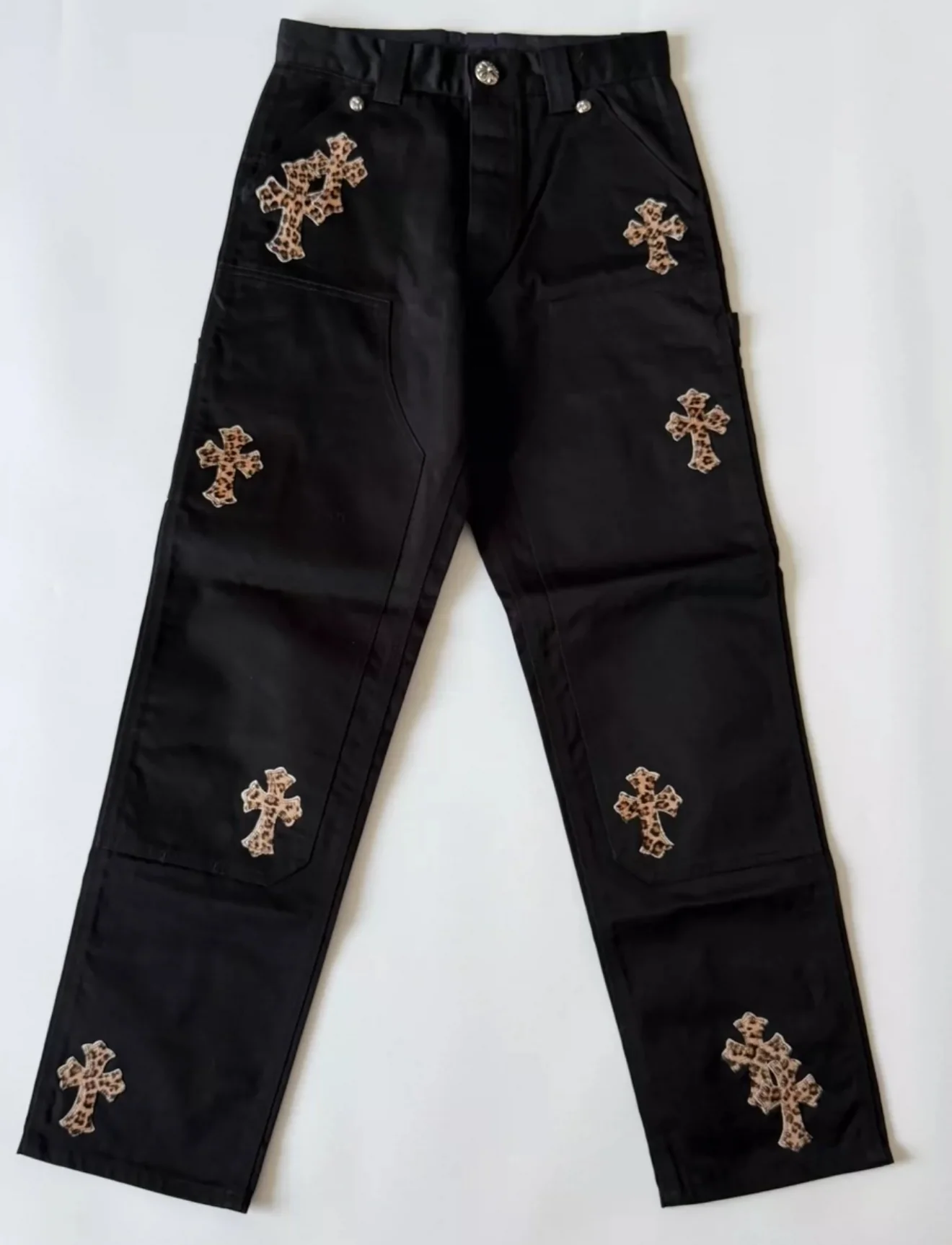 CHROME HEARTS LEOPARD PATCH DENIM - Image 2