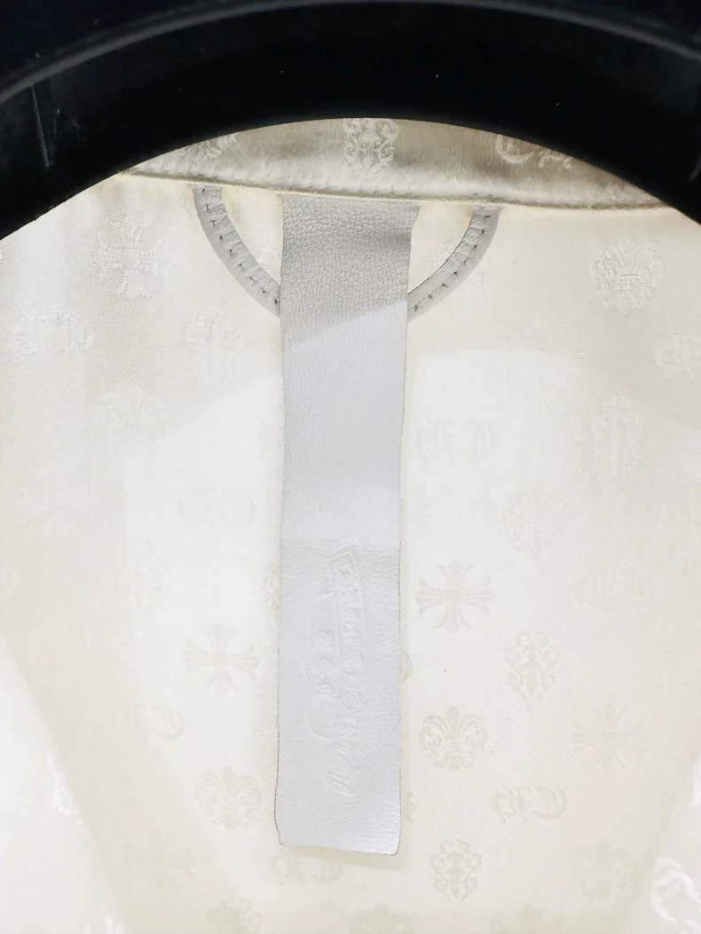 Chrome Hearts monogrammed silk pyjama shirt - Image 2