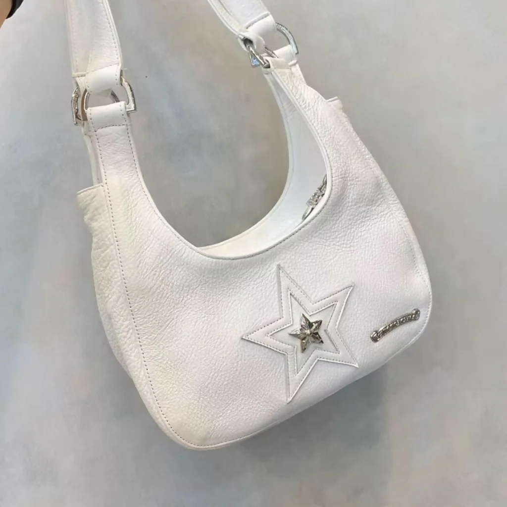 Chrome Hearts White Star Hobo Bag - Image 3