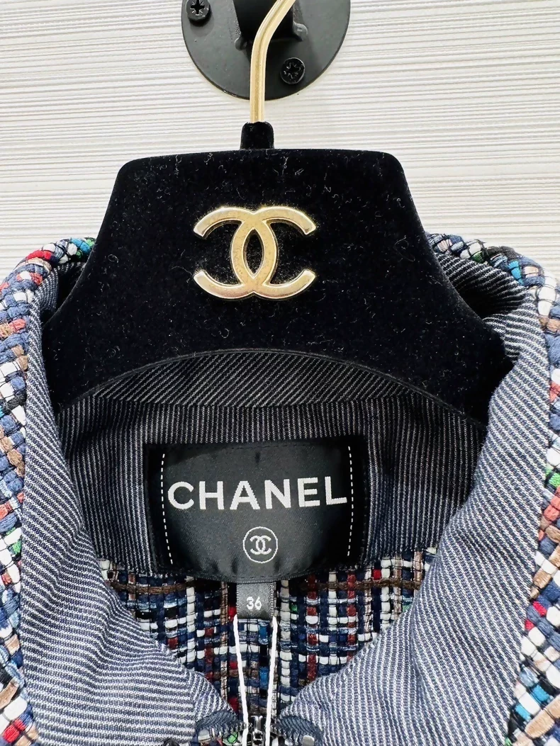 Chanel 17P tweed coat dress - Image 2