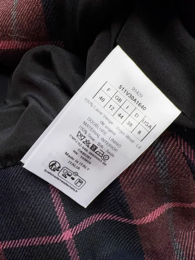 Dior 25S Plaid Wool shirt - Image 4