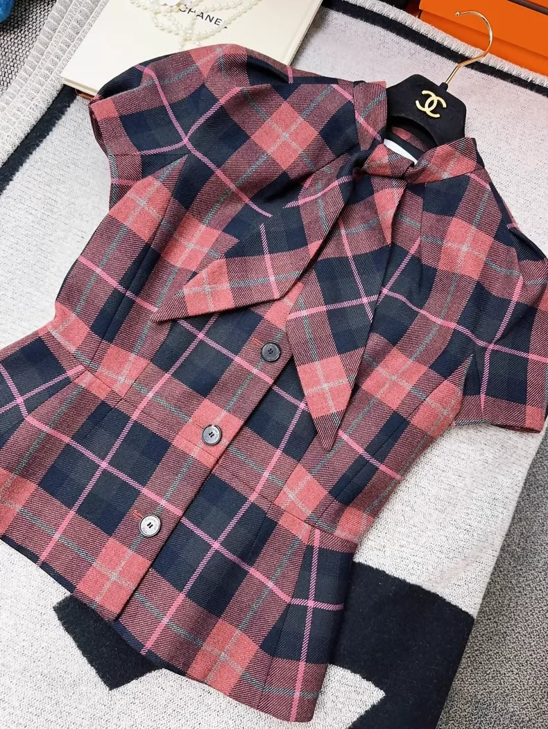Dior 25S Plaid Wool shirt - Image 6