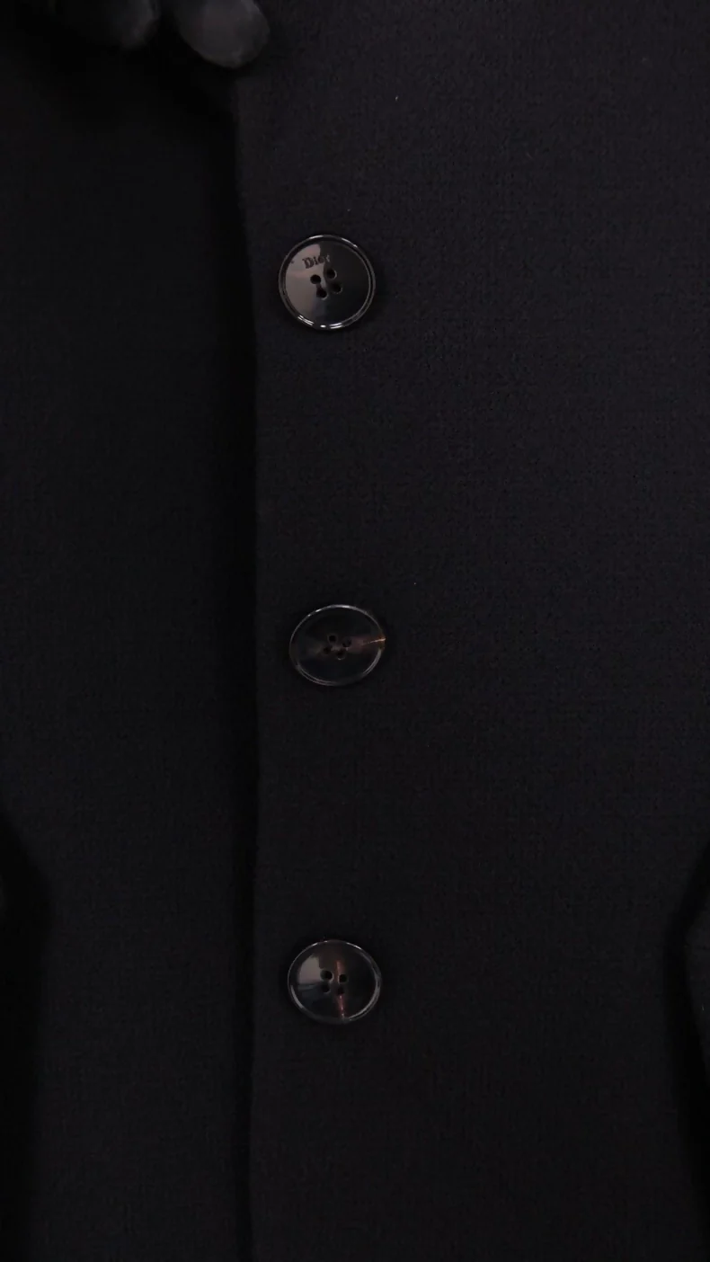 Dior Black Wool Blazer - Image 3