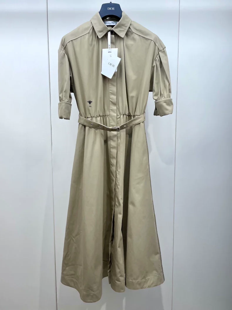 DIOR khaki dress