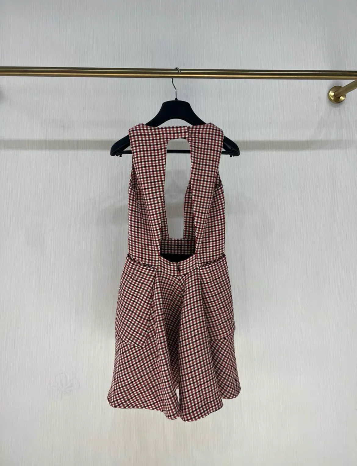 Dior Resort 2016 Checkered Dress - Image 3
