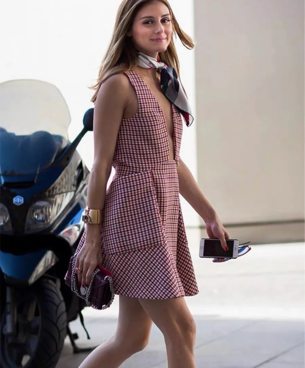Dior Resort 2016 Checkered Dress - Image 6