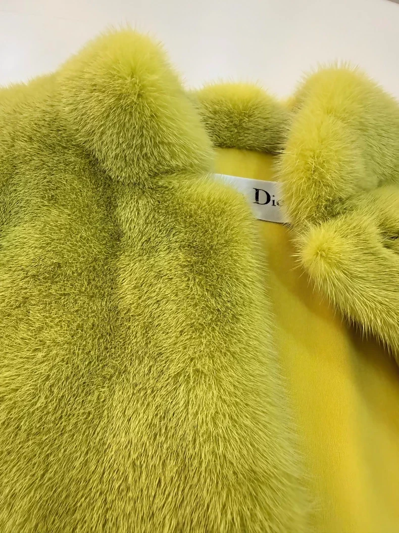 Dior 2023 mink fur coat - Image 3