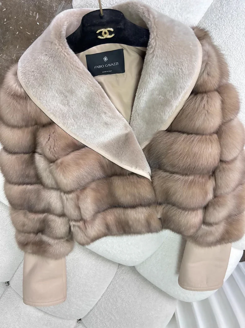 Fabio Gavazzi Italian fur coat