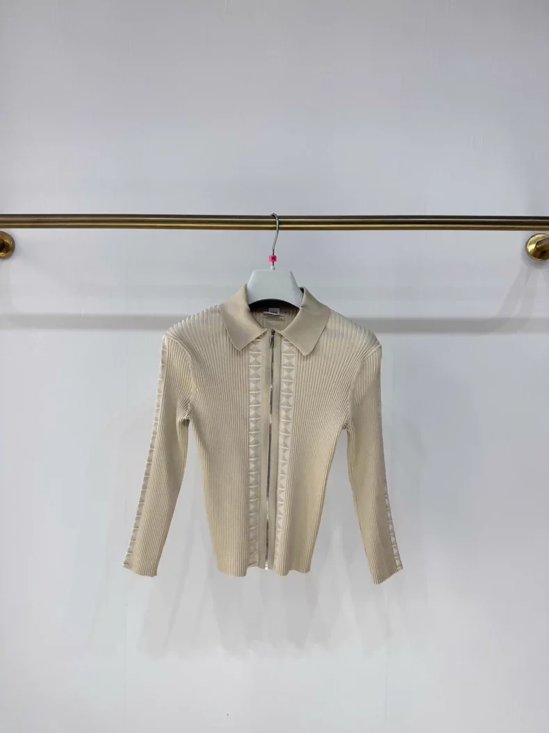 Hermes 2025 New Style Knitted Long-Sleeved Top