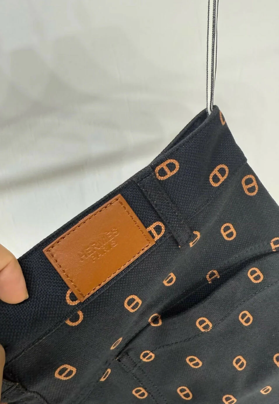 Hermes 25 Spring/Summer Denim Shorts - Image 3