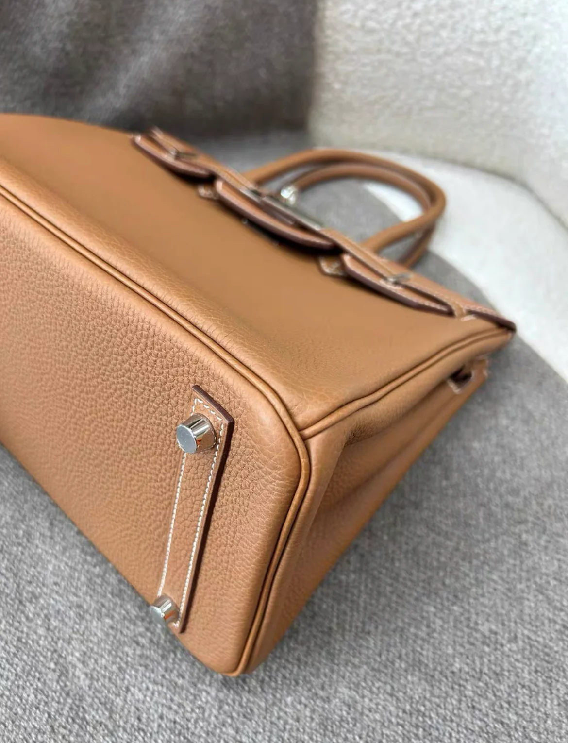 Hermès 3 En 1 Birkin 30 Gold Togo and Swift Palladium Hardware - Image 5