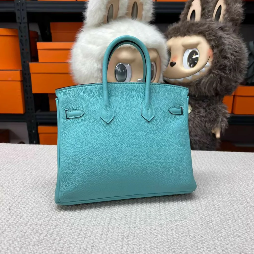 Hermès Birkin 25 3P Bleu Atoll Togo Leather Gold hardware - Image 2