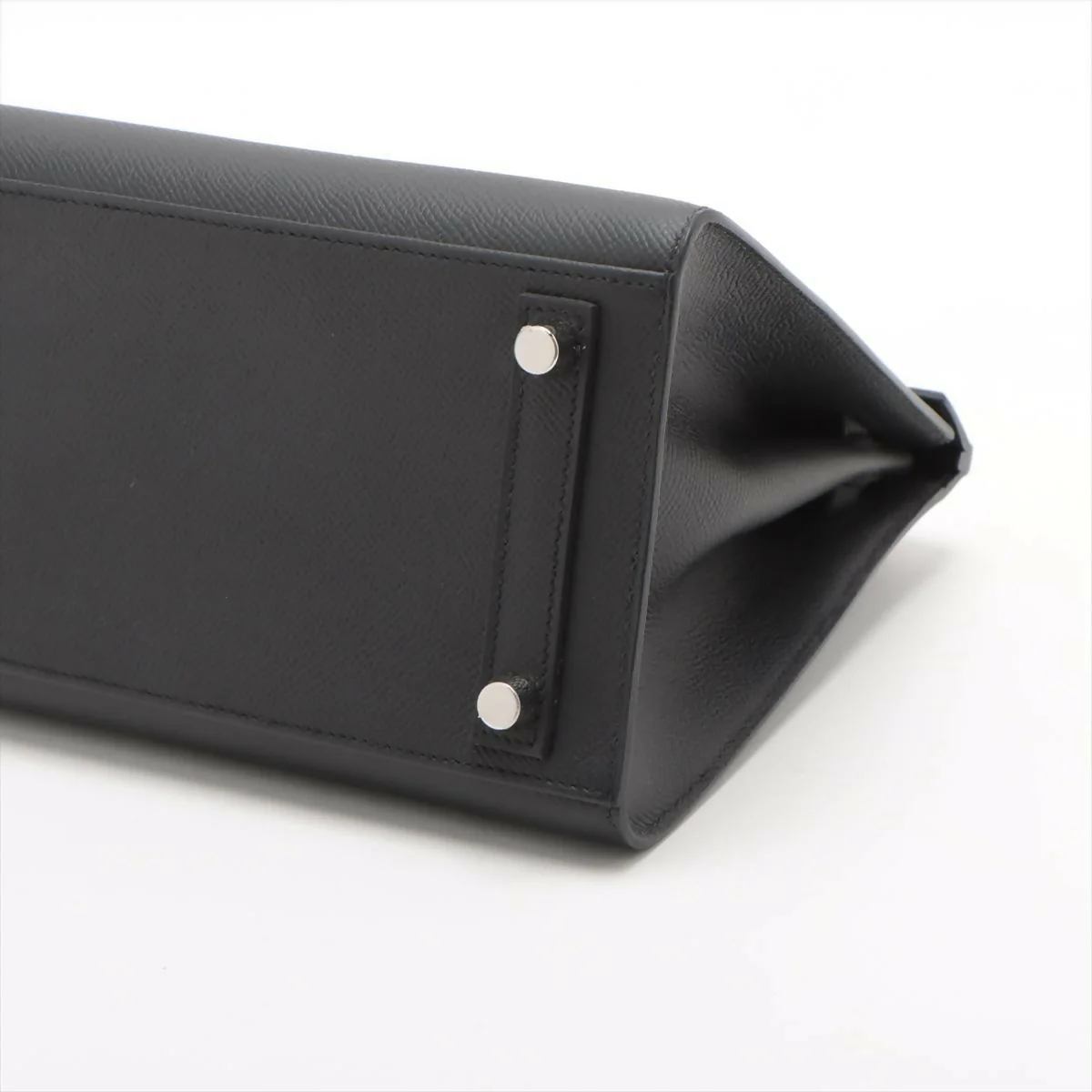 Hermès Birkin 25 Black Epsom Leather with Palladium Hardware - Image 3
