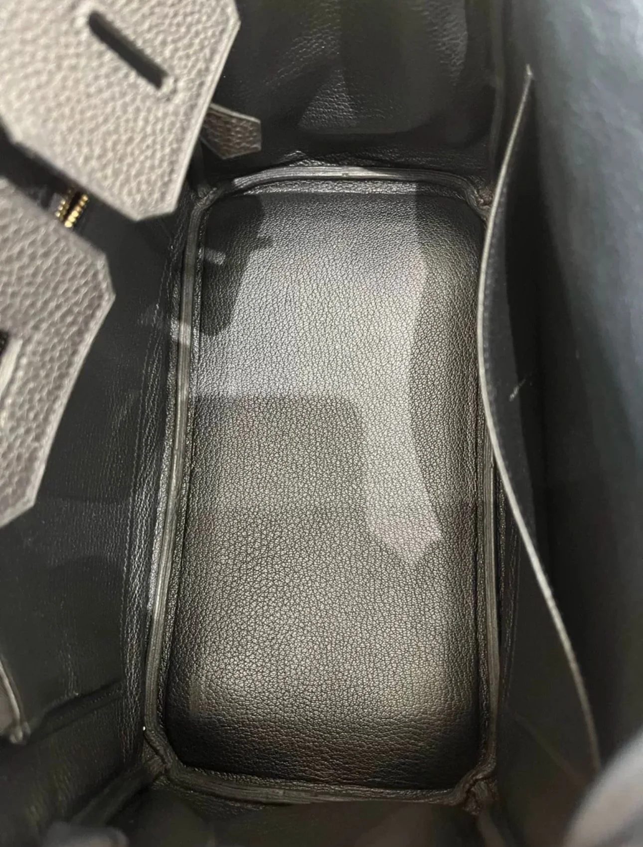 Hermès Birkin 25 Black Togo Leather Rose Gold Hardware - Image 6