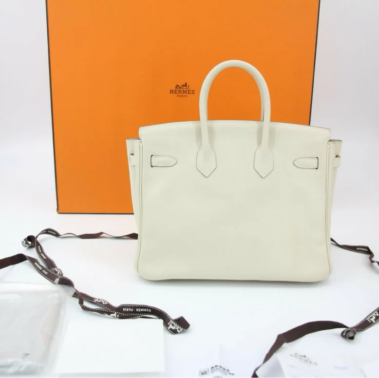 Hermes Birkin 25 Craie Swift Stamp T - Image 2