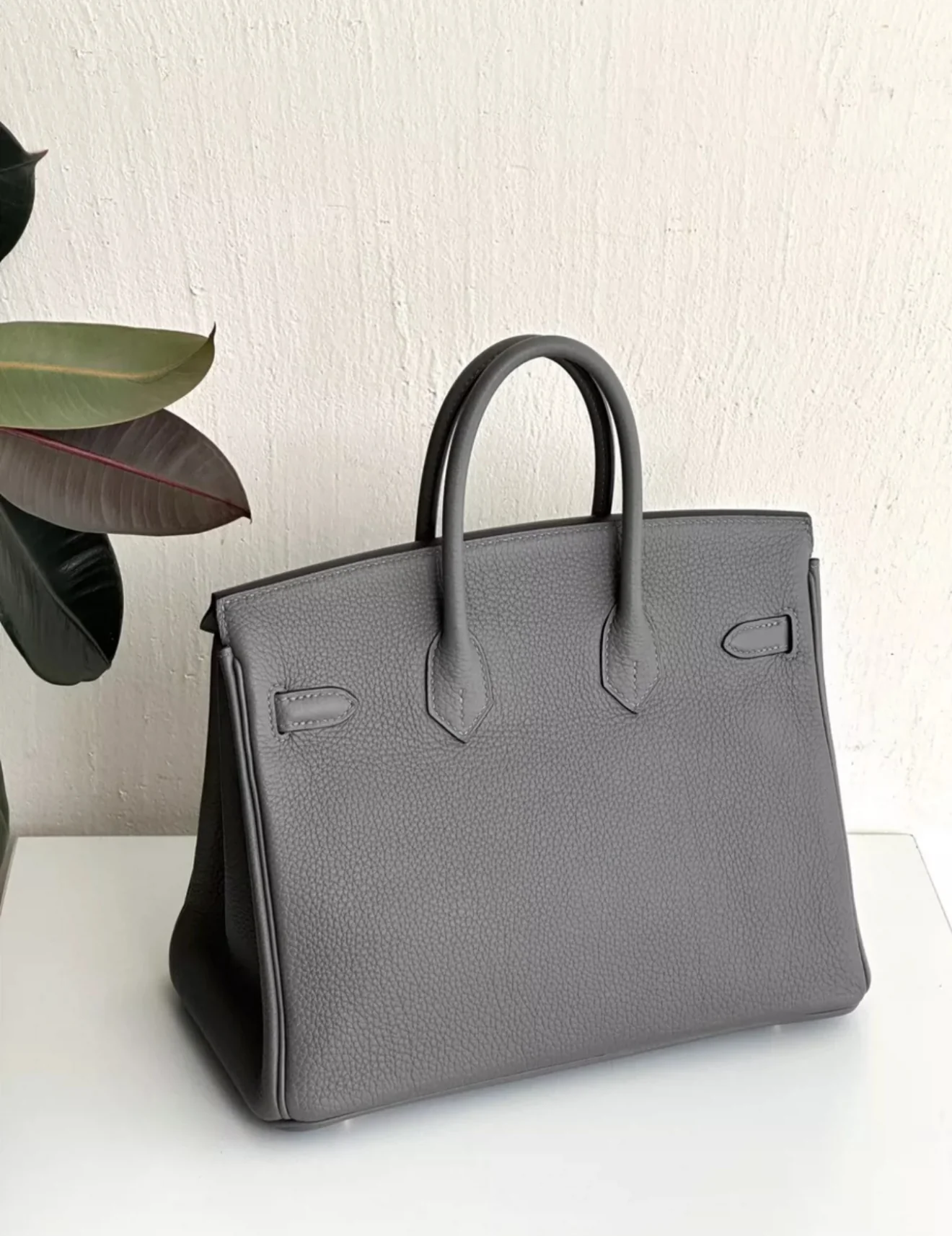 Hermès Birkin 25 Gris Meyer Togo Gold Hardware - Image 3