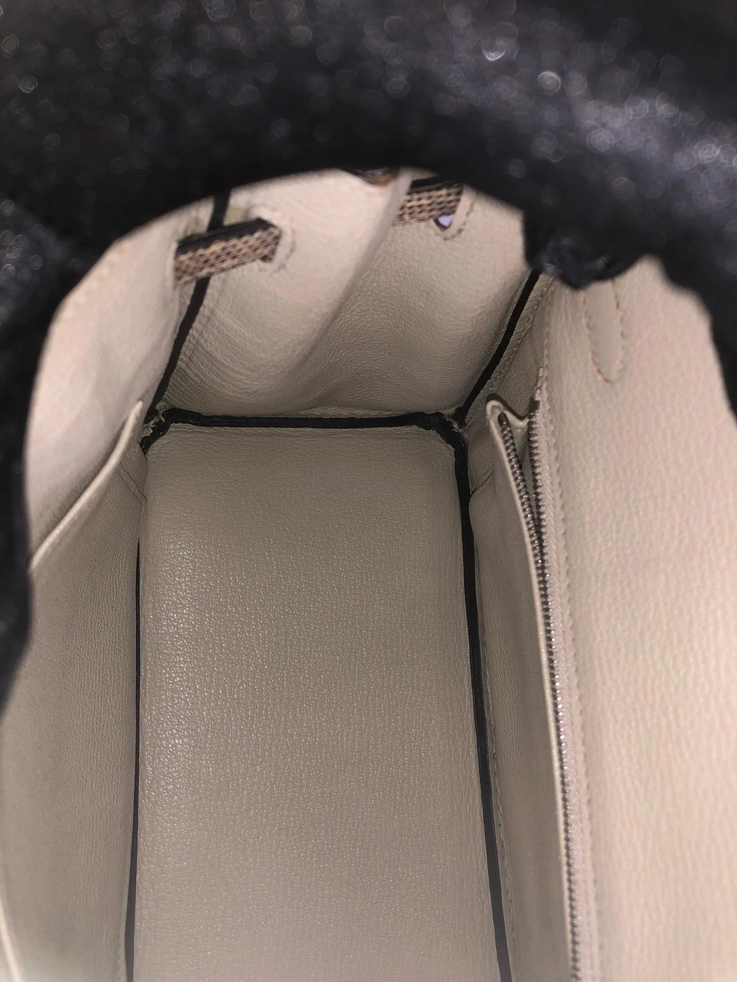 Hermès Birkin 25 Ombre Varanus Salvator Lizard Palladium Hardware - Image 2